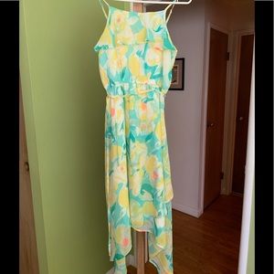 Girls floral print sundress. ~Gently Worn~